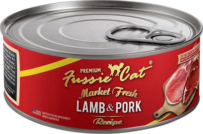 **Fussie Cat Market Fresh Lamb & Pork Pate 5.5oz.  (Case of 24)