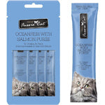 **Fussie Cat Puree Oceanfish Salmon 2oz/18count