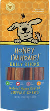 Honey Im Home Dog Buffalo Bully 6 Inches 5 Pack