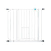 Carlson Extra Wide Pet Gate w/ Small Pet Door White 29-39 X 30in.