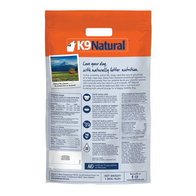 K9 Natural Dog Freeze-Dried Beef 4Lb