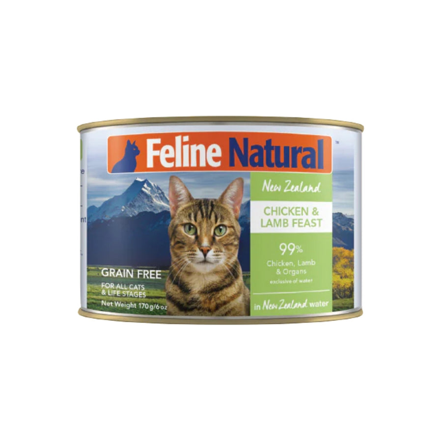 Feline Natural Canned Chicken & Lamb 6oz. (Case of 12)