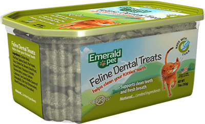 Emerald Pet Feline Dental Cat Treats Tuna 11oz