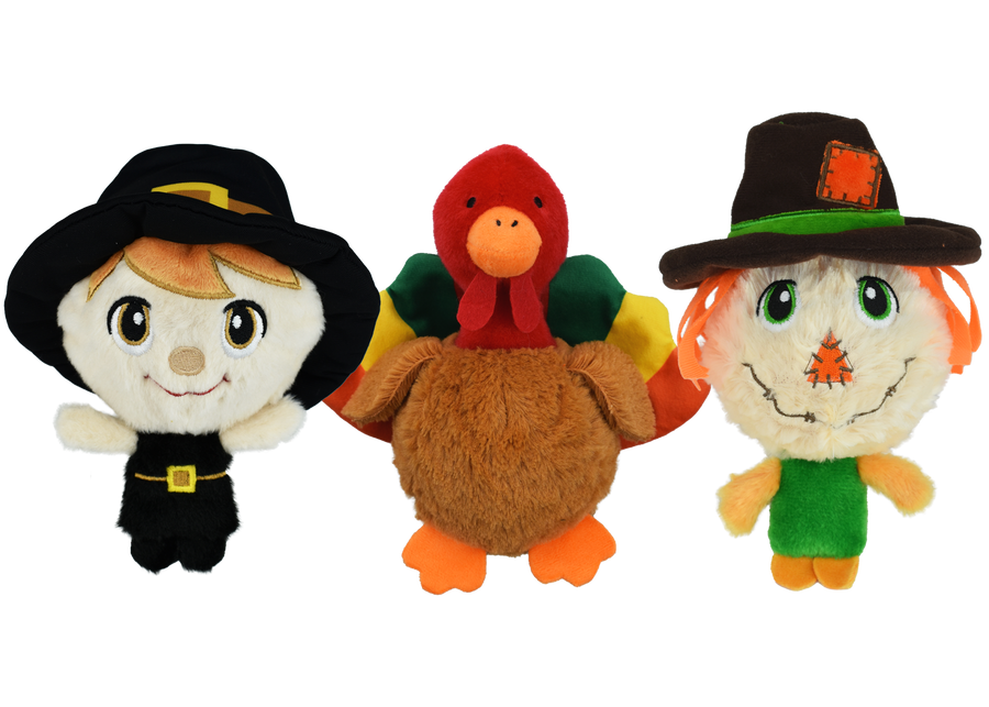 Multipet Harvest Knobby Noggins 7"