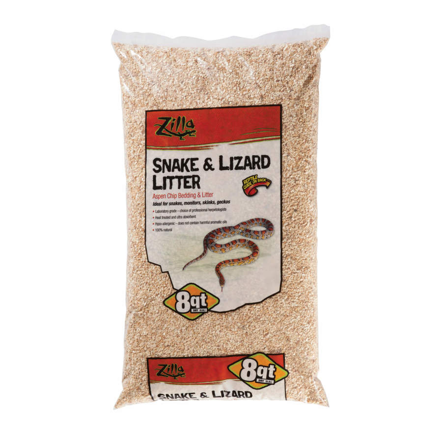 Zilla Snake  Lizard Litter 1ea/8 qt