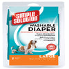 Simple Solution Washable Diaper Blue; 1ea-LG