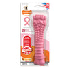 Nylabone Breast Cancer Awareness Pink Power Chew Textured Dog Toy Breast Cancer Awareness Pink; Chicken; 1ea-XL-Souper (1 ct)