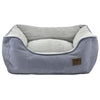 Tall Tails Dog Bolster Bed Charcoal Medium