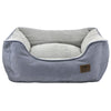 Tall Tails Dog Bolster Bed Charcoal Large