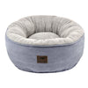 Tall Tails Dog Cat Donut Bed Charcoal Small