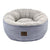 Tall Tails Dog Cat Donut Bed Charcoal Small