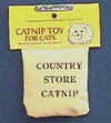 Dr. A.C Daniels Country Store Catnip Cat Toy White 4 in x 3 in
