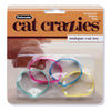 FAT CAT Cat Crazies Cat Toy Green; Blue; Red; Yellow One Size 4 Pack