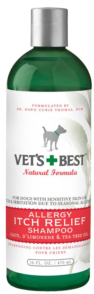 Vets Best Allergy and Itch Relief Shampoo 16 oz