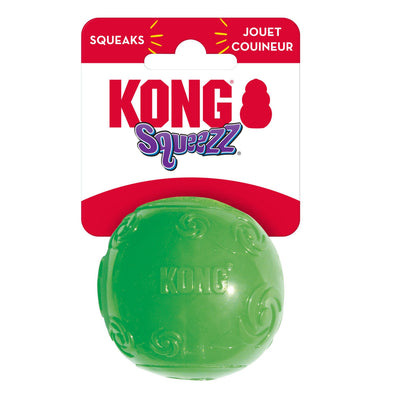 KONG Squeezz Ball Dog Toy Color Assorted 1ea/MD