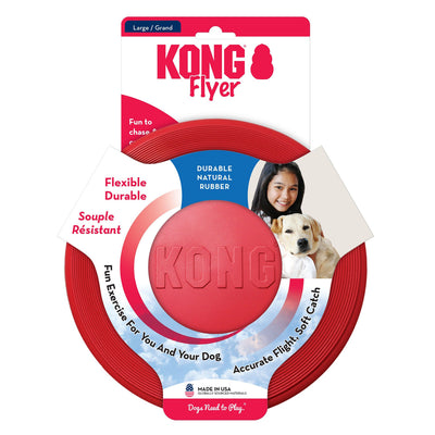 KONG Flyer Dog Toy Red 1ea/LG
