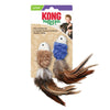 KONG Natural Crinkle Fish Catnip Toy Assorted 1ea/One Size, 2 pk