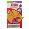 KONG Refillables Purrsonality Sassy Catnip Cat Toy Orange 1ea/One Size
