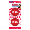 KONG Signature Ball Dog Toy Red 1ea/2 pk, MD
