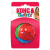 KONG Twistz Ball Dog Toy Multi-Color 1ea/LG
