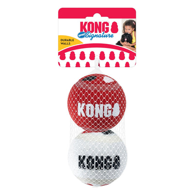 KONG Signature Sport Balls Dog Toy 1ea/LG, 2 pk