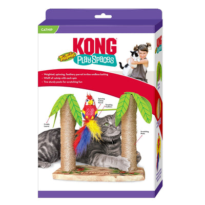 KONG Play Spaces Tiki Twirl Cat Toy 1ea/One Size