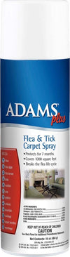 Adams Plus Flea and Tick Carpet Spray; For Indoor Use 16 Ounces