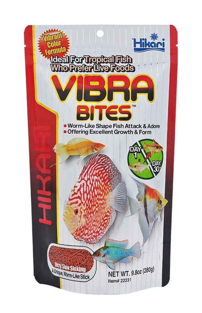 Hikari USA Vibra Bites Tropical Fish Food 9.8 oz