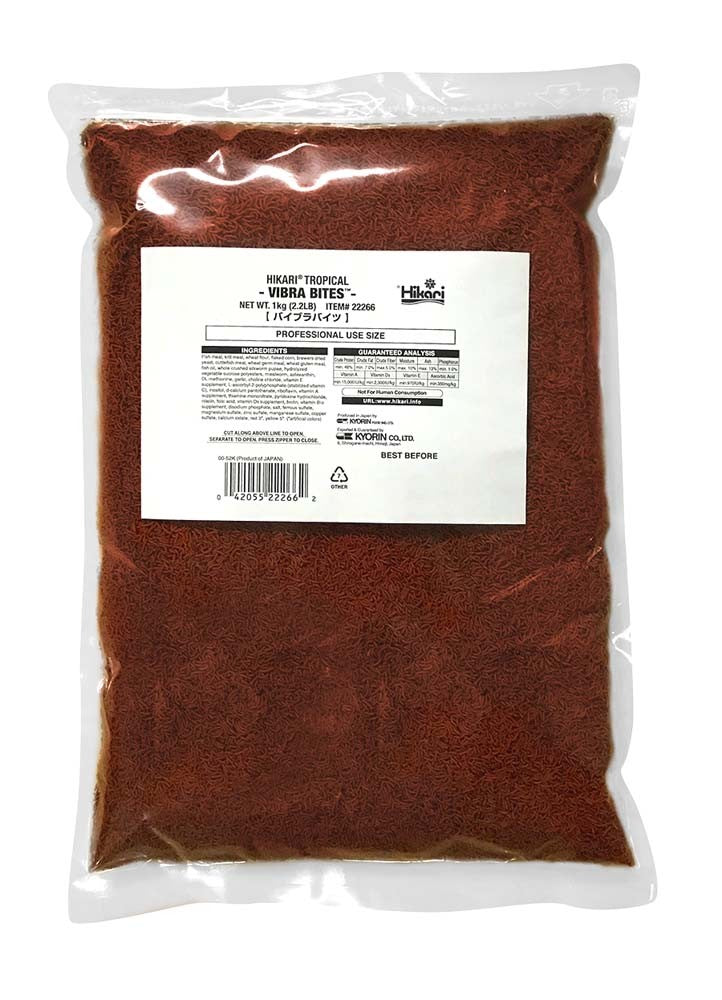 Hikari USA Vibra Bites Tropical Fish Food 2.2 lb