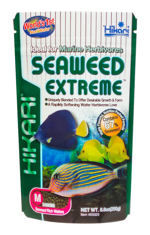 Hikari USA Seaweed Extreme Wafer Fish Food 8.8 oz Medium