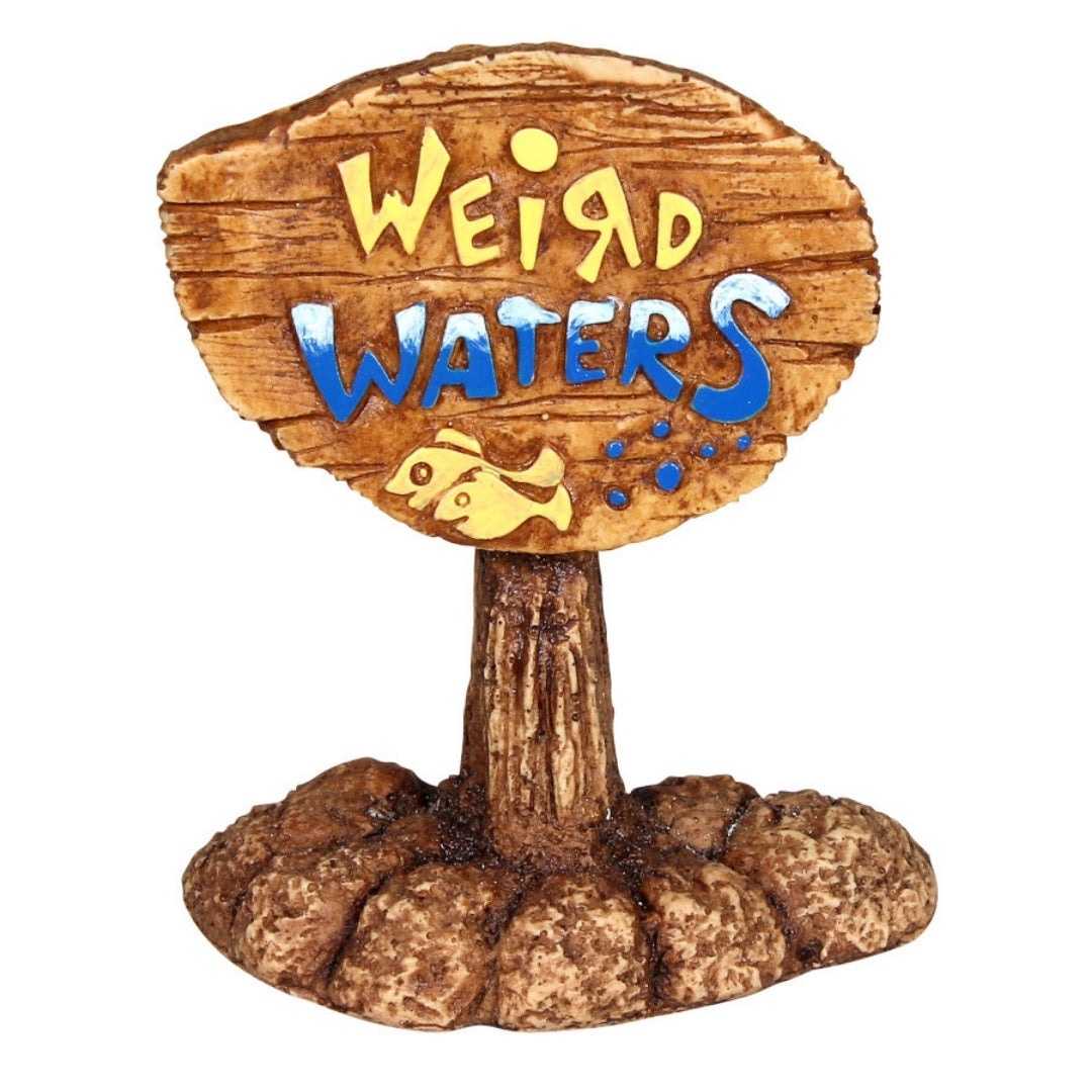 Hikari USA Weird Waters Weird Waters Sign Resin Ornament
1ea/One Size