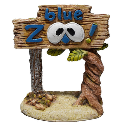 Hikari USA Weird Waters Blue Zoo Sign Resin Ornament
1ea/One Size