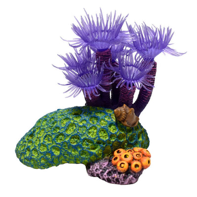 Hikari USA Marine Series Coral w/Xeina Resin Ornament 1ea/3.5 in