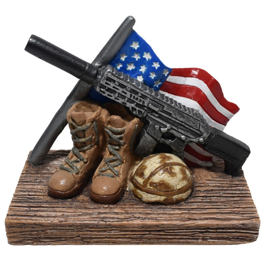 Hikari USA American Hero Series Fallen Soldier Resin Ornament
1ea/4 in
