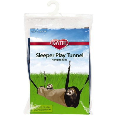 Kaytee Simple Sleeper Play Tunnel Pink; Purple; Blue; Green 15 Inches x 4.5 Inches