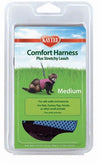 Kaytee Comfort Harness Stretchy Leash Assorted; 1ea-Medium