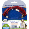 Four Paws Medium Weight Dog Tie Out Cable 10 feet