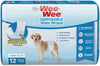 Four Paws Wee-Wee Disposable Male Dog Wraps 12 Count Medium - Large