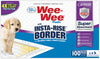 Four Paws Wee-Wee Pads with Insta-Rise Border - Dog Pee Pads 10 Count Standard 22" x 23"