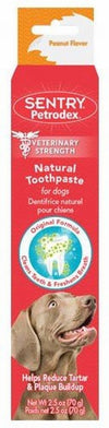 Petrodex Natural Dental Care Kit for Dogs Peanut Flavor Toothpaste: 2.5 oz