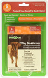 SENTRY Worm X Plus 7 Way De-Wormer for Large Dogs 6 Count