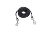 Coastal Poly Petite Dog Tie Out Black 5-32 in x 10 ft