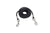 Coastal Poly Petite Dog Tie Out Black 5-32 in x 15 ft