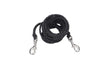 Coastal Poly Big Dog Tie Out Black 3-8 in x 15 ft