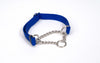 Check-Choke Adjustable Check Training Dog Collar Blue 5-8 in x 10-14 in