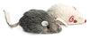 Spot Plush Mice Rattle and Catnip Cat Toy Assorted 4.5 in 2 Pack