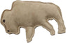 Dura-Fused Leather Dog Toy Buffalo Tan Large