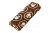 Spot Snuggler Paws-Circle Blanket Chocalate 30 in x 40 in