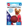 Spot Barrett Ball Dog Toy Red 2.5 in Small