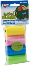 Spot In the Bag Refill Bags Yellow; Pink; Green; Blue 4 Pack